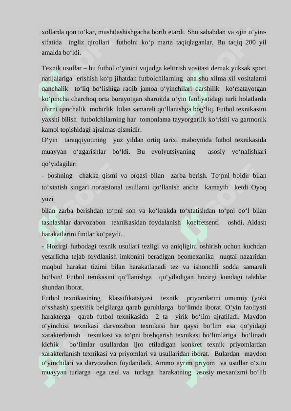 SURXONDARYO VILOYATI BOLALAR VA O’SMIRLAR FUTBOL AKADEMIYASINING RIVOJLANISHI VA TARAQQIYOTI 7