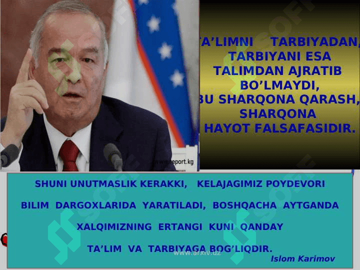 Tarbiyaning shakllari 3