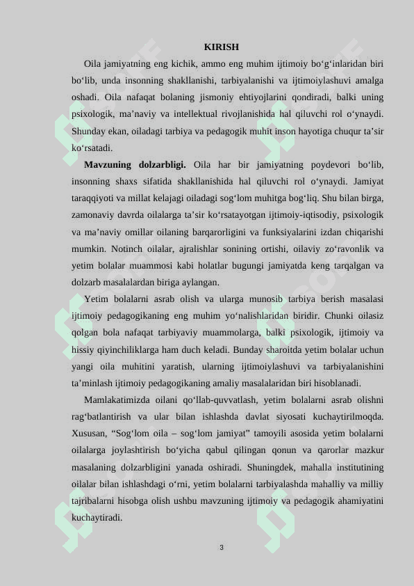 Oila tiplari va yetim bolani asrab olgan oila bilan olib boriladigan ijtimoiy pedagogik faoliyat 3