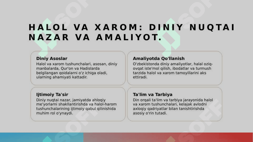 HALOL VA XAROM 4