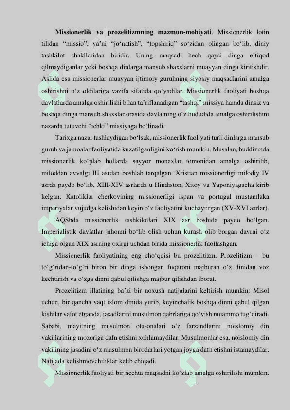 Missionerlik va prozelitizm: tarix va bugun, targ‘ibot usullari 2