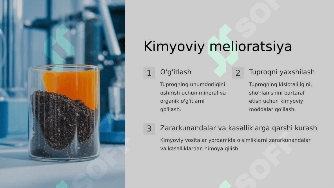 Qishloq xo'jaligi melioratsiyasi turlari 4