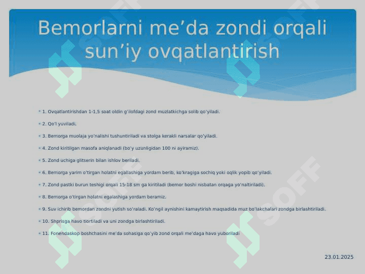 Xirurgik bemorlarni operatsiyadan keyingi davrda parvarish kilish 3
