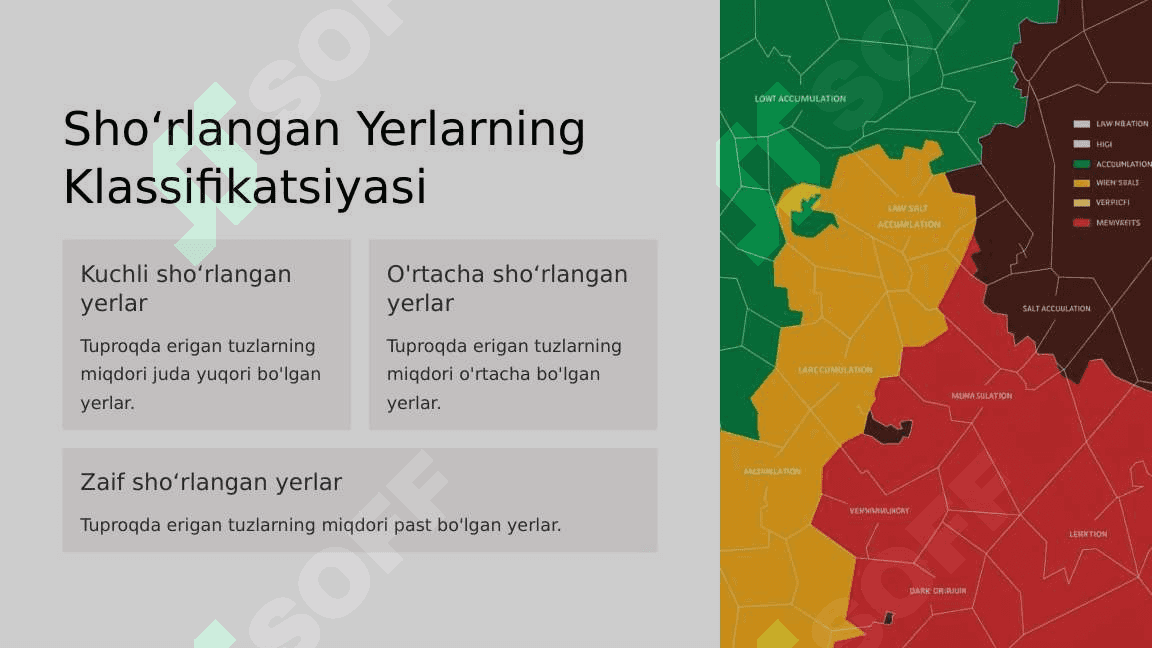 Sho‘rlangan Yerlarning Melioratsiyasi 4