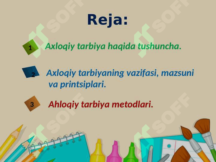 Bolalarni kattalar namunasida tarbiyalash. 2
