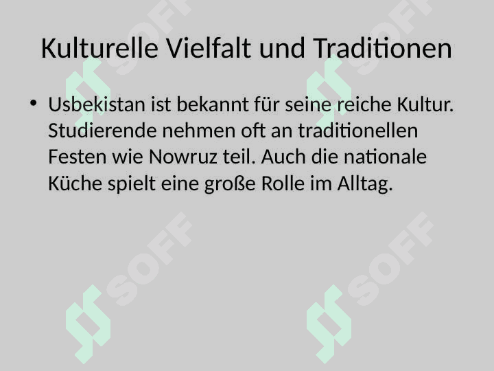 Studentenleben in Usbekistan 4