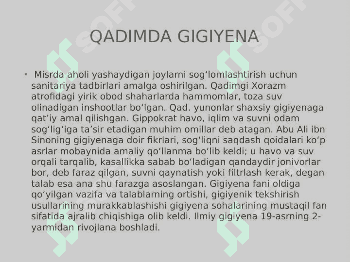 KO’z, quloq , burun  gigiyenasi 6
