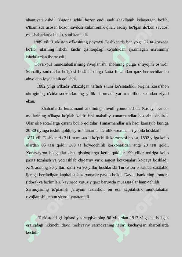 Chor Rossiyasining Turkistonni bosib olishi. Chorizm istibdodiga qarshi Turkiston xalqlarining milliy-ozodlik kurashi. Jadidchilik. 8