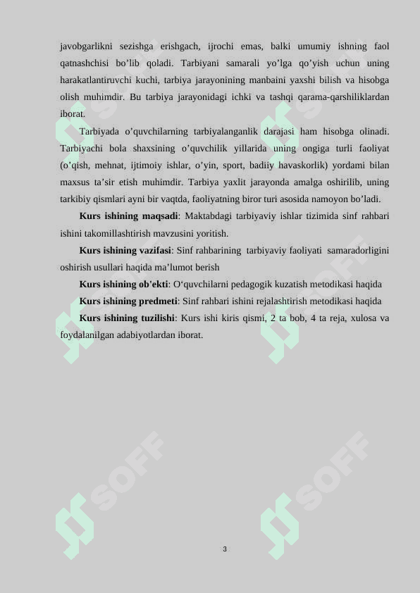 Maktabdagi tarbiyaviy ishlar tizimida sinf rahbarining faoliyatini tashkil etish metodikasi 3