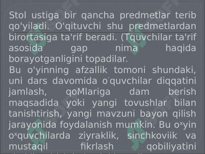 O’quvchilarni mustaqil fikrlashga o’rgatish metodikasi 4