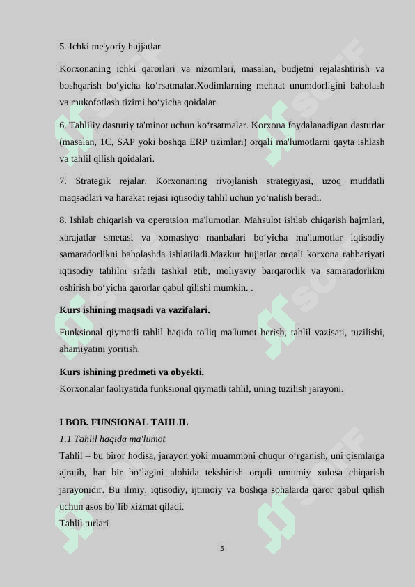 Kurs ishi 5