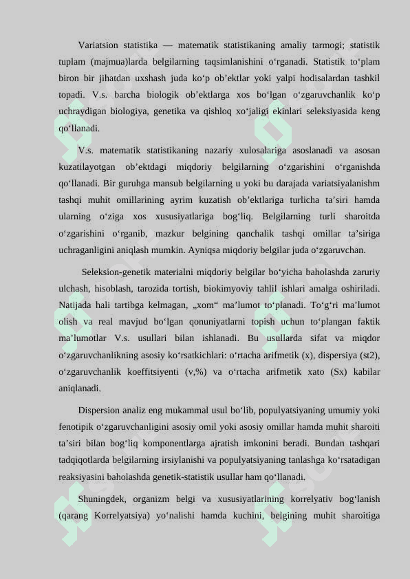 KOʻPLIK VARIATSION QATOR ULAR BILAN ISHLASH.MODA, MEDIANA, TARTIBLASH. 2