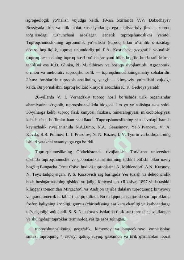 TUPROQ MIKROBIOMINI GENETIK TAHLIL QILISH VA QISHLOQ XÔJALIGIDA QÔLLASH 8