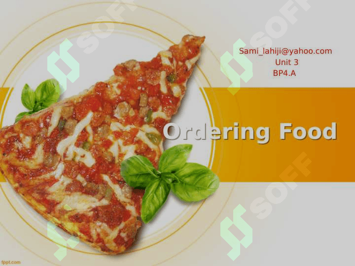 Order food and drinks 2