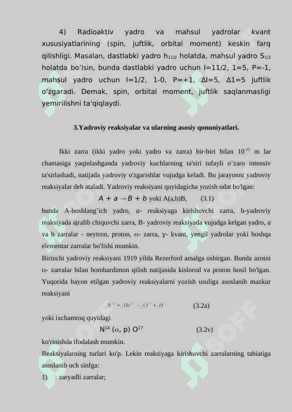 Radioaktivlik yadro reaksiyasi 7