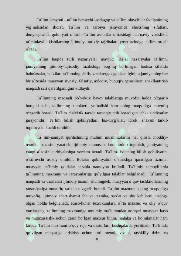 INNOVATSION PEDAGOGIK TEXNOLOGIYA HAQIDA TUSHUNCHA 8