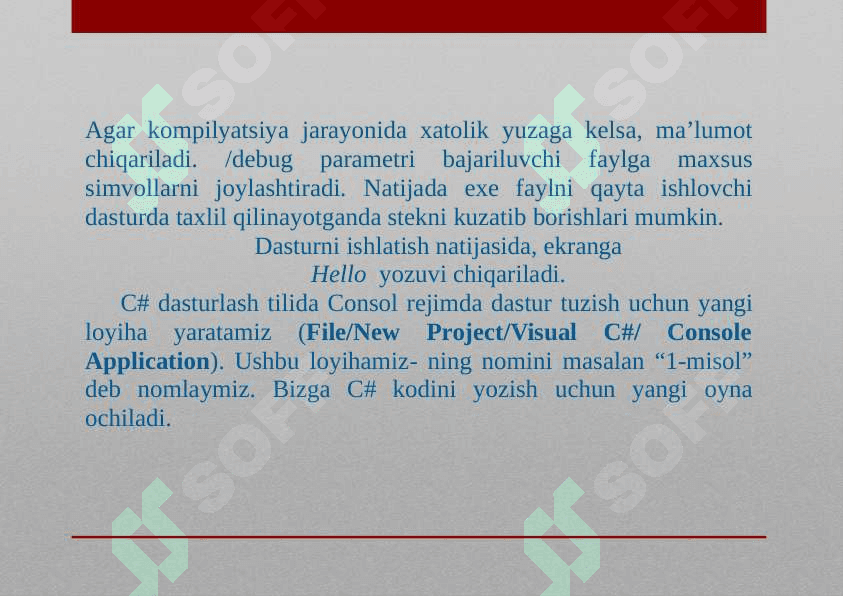 SATRLARNI  FORMATLASH 5
