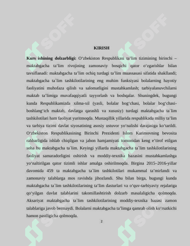 TAYYORLOV GURUHLARIDA NUTQ MULOQOT KO`NIKMALARINI SHAKLLANTIRISH METODLARI 2