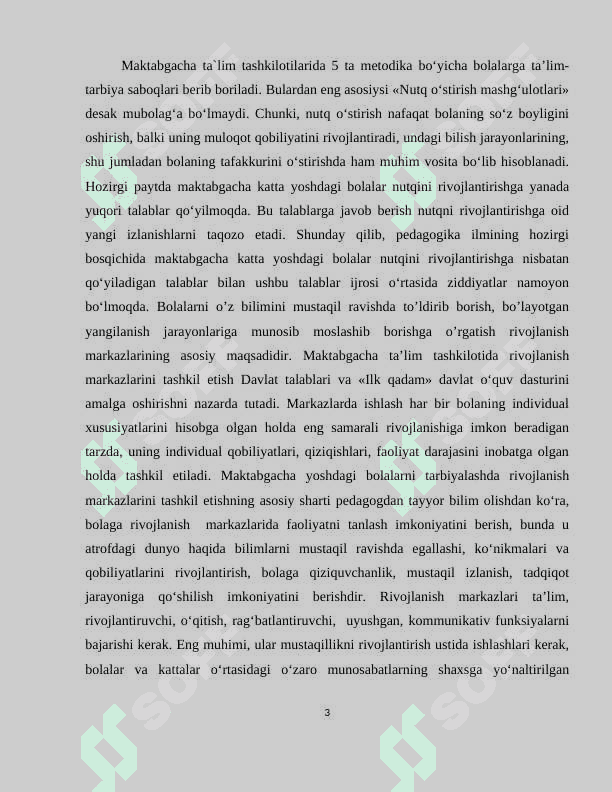 TAYYORLOV GURUHLARIDA NUTQ MULOQOT KO`NIKMALARINI SHAKLLANTIRISH METODLARI 3