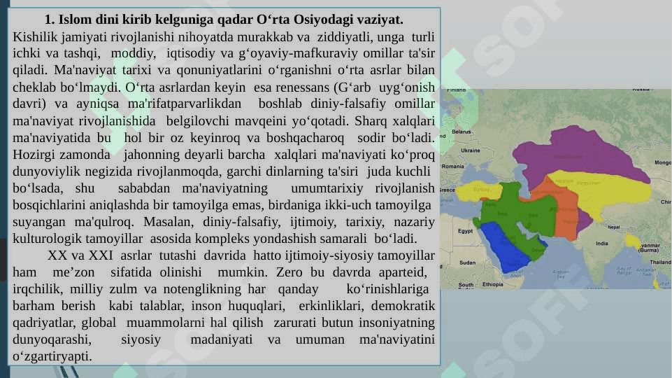 Movarounnahrda islom dinining tarqalishi va madrasa ta'limi shakllanishining ijtimoiy madaniy hayotga ta’siri. 3