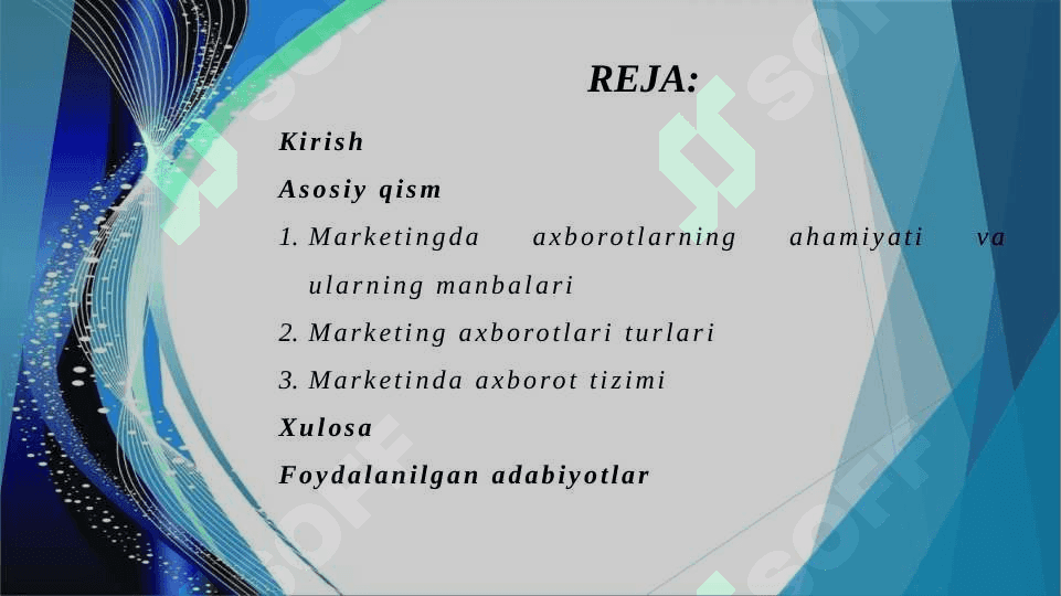 Marketingning axborot texnologiyalari bilan uyg'unlashuvi 2
