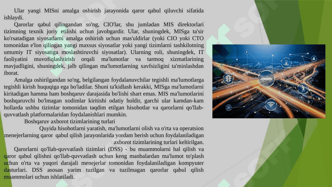Menejment axborot tizimlari 6
