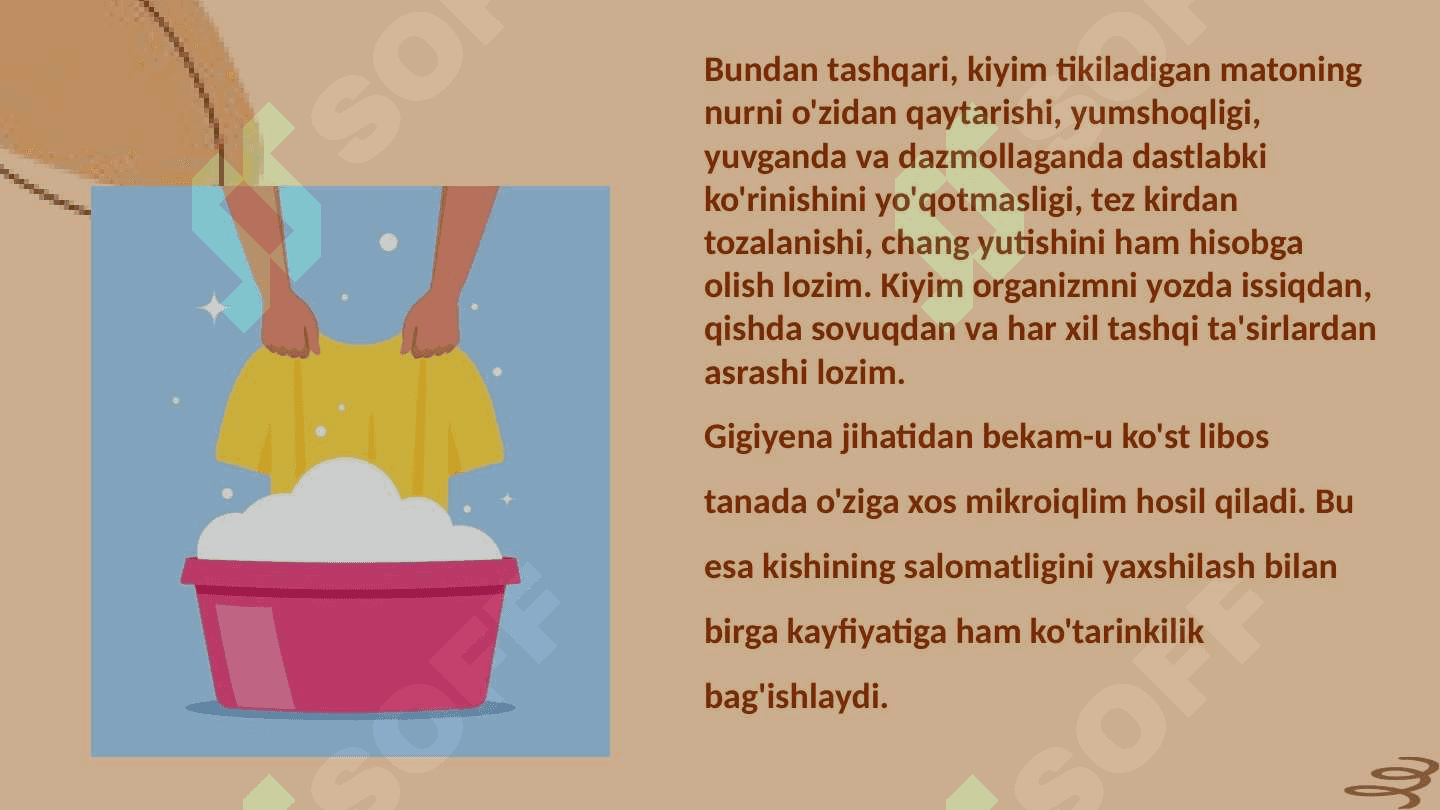 Kiyim boshlar gigiyenasi 5