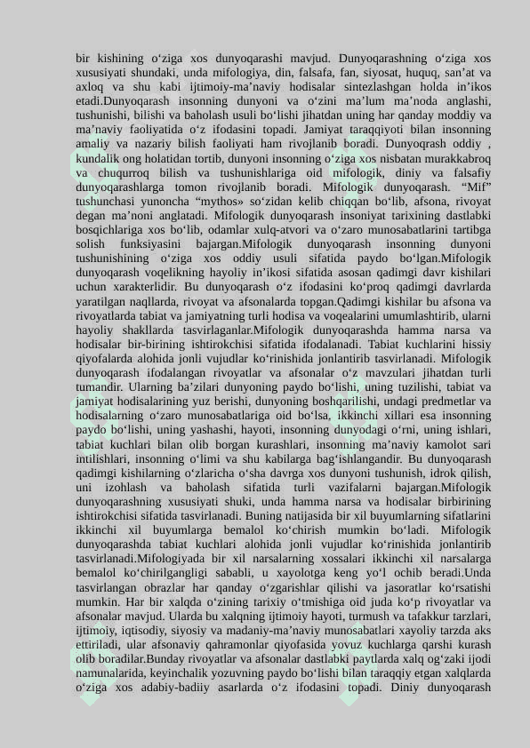 FALSAFA FANINING PREDMETI, MAZMUNI VA JAMIYATDAGI ROLI 4