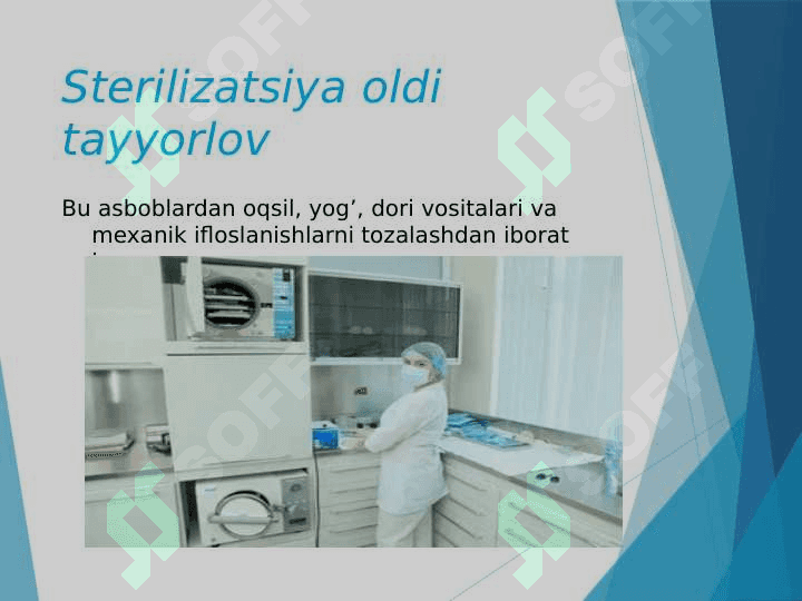 Stomatologiya dezinfeksiya va sterilizatsiya 1