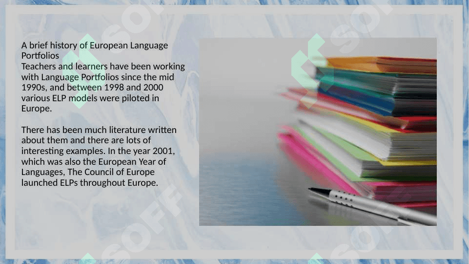 EFL teacher’s professional portfolio 1