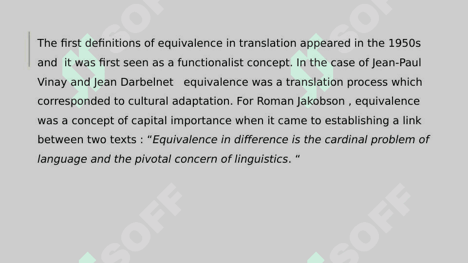 EQUIVALENCE IN TRANSLATION 4