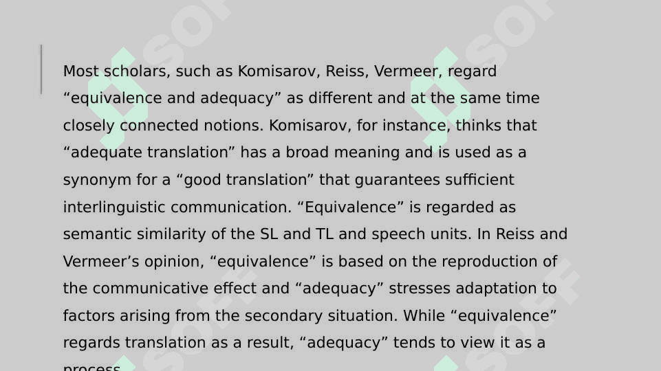 EQUIVALENCE IN TRANSLATION 6