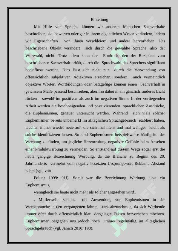 Euphemismus 2