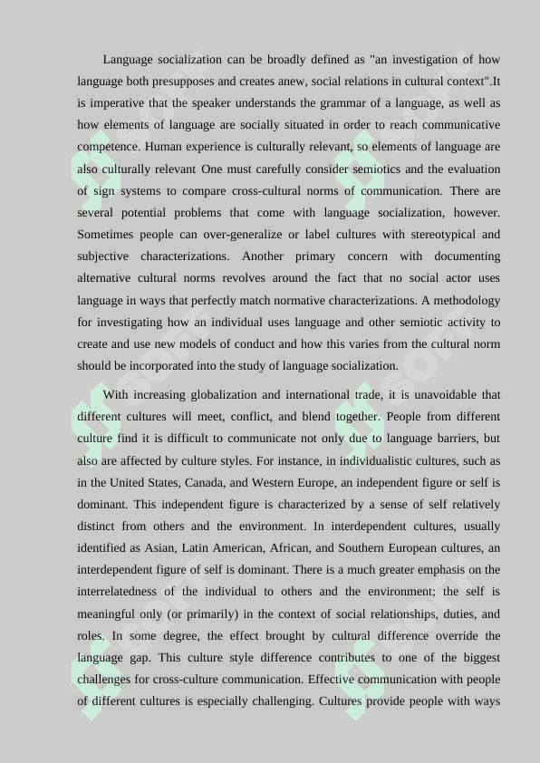 Extra linguistic issues in cross cultural communication 4