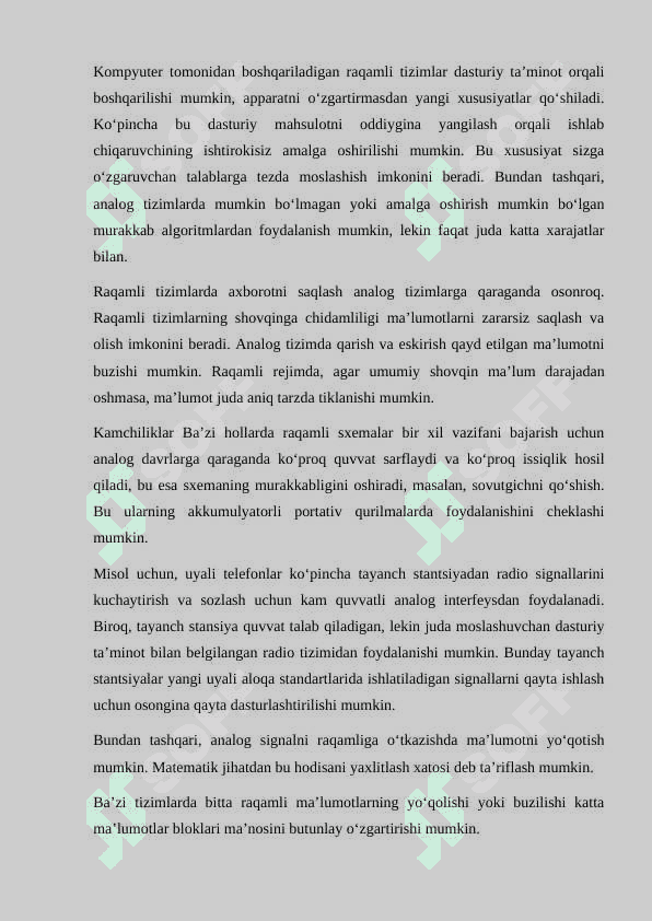 ZAMONAVIY RAQAMLI GADJETLAR 4