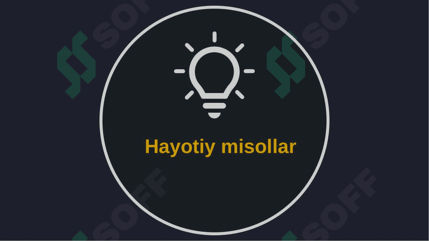 Shart operatorlarini(tarmoqlanuvchi jarayonlarni) o'quvchilarga hayotiy misollar bilan tushuntirish 4