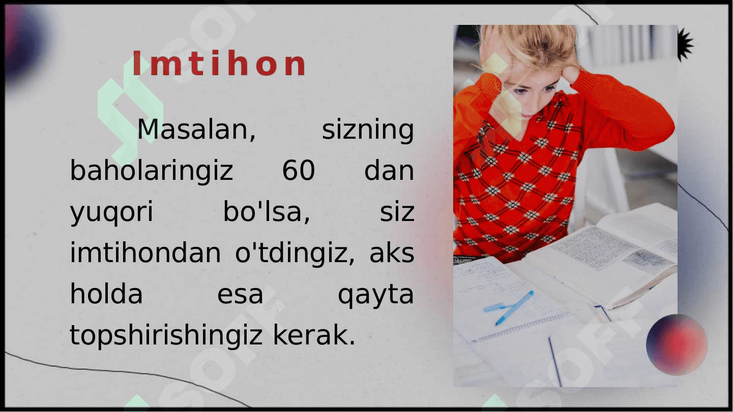 Shart operatorlarini(tarmoqlanuvchi jarayonlarni) o'quvchilarga hayotiy misollar bilan tushuntirish 8