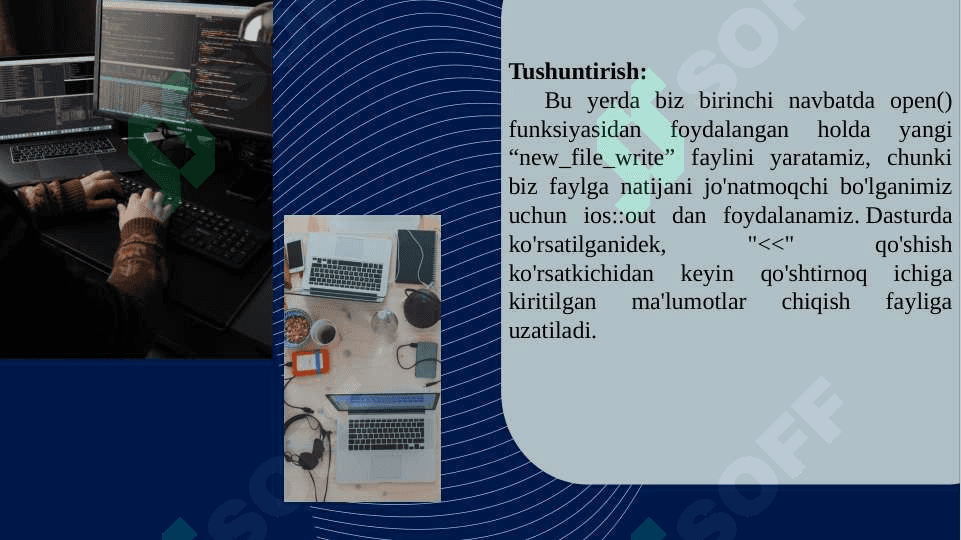 C++ dasturlash tilida fayllar bilan ishlash 8