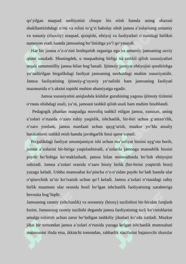 O‘quvchilar jamoasi – pedagogik jarayonning asosiy shakli. 3