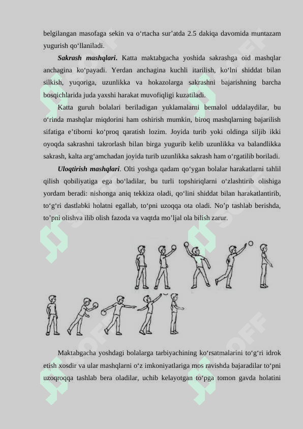 Harakatli o‘yinlar haqida tushuncha uning o‘ziga xosligi va o‘tkazish metodikasi 4