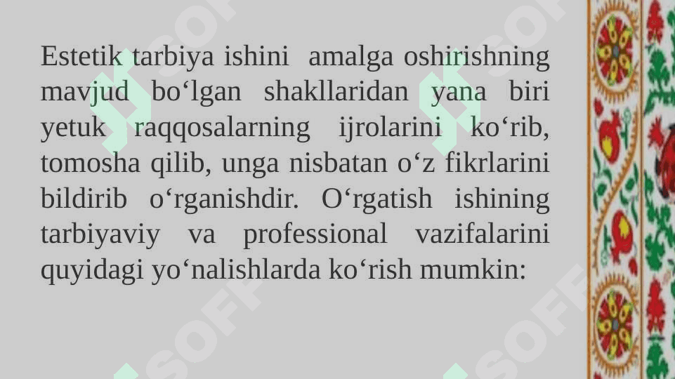 Maktabgacha ta’lim tashkilotlarida musiqa darslarida raqs sahnalashtirish 7
