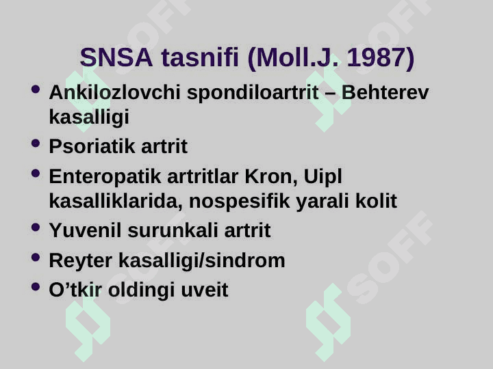 Seronegativ spondiloartritlar 2