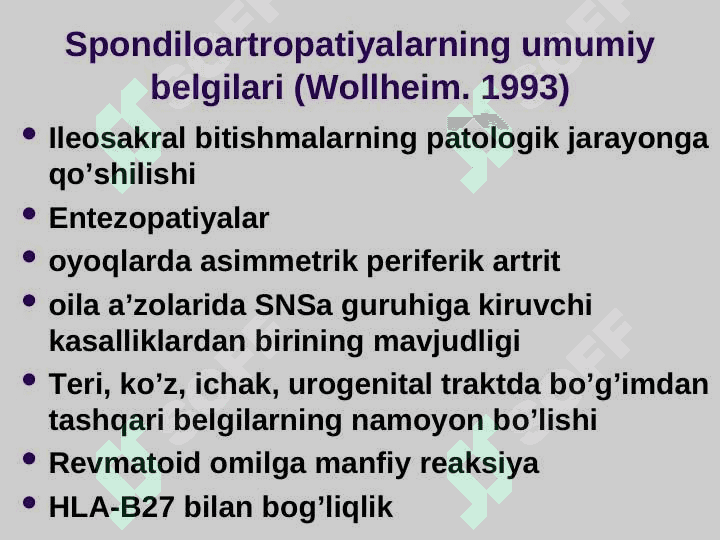 Seronegativ spondiloartritlar 5