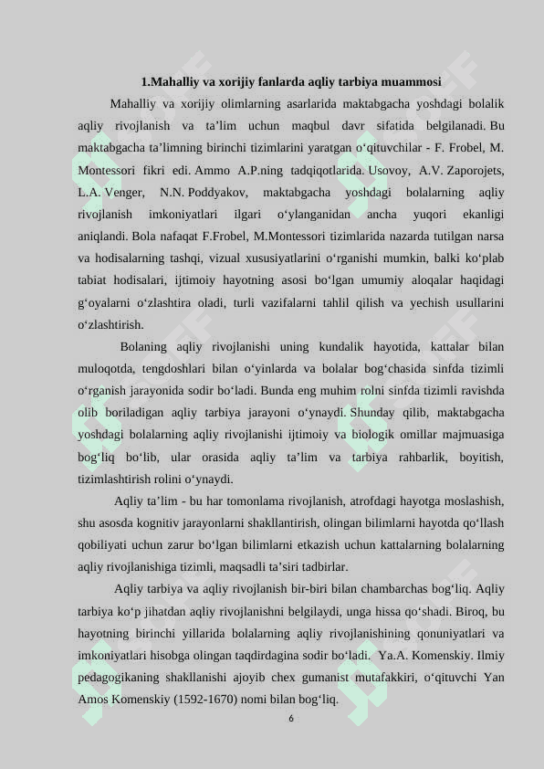 Maktabgacha yoshdagi bolalarga aqliy tarbiyaning tashkil etilishi 6
