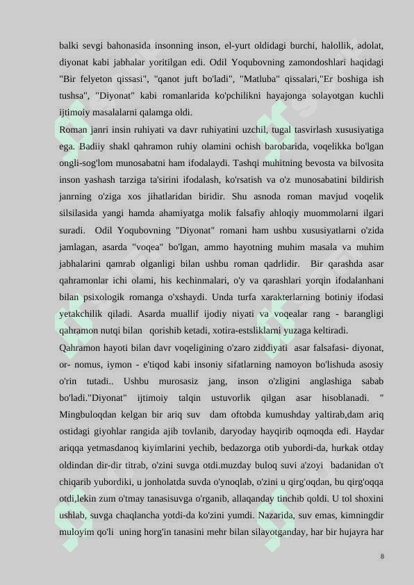 Kurs ishi 8