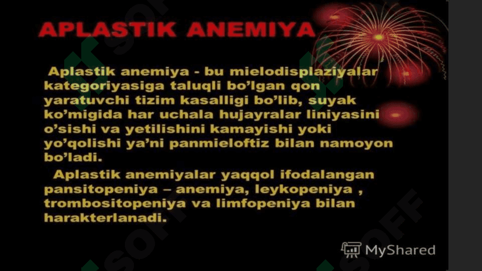 Aplastik animiya 2