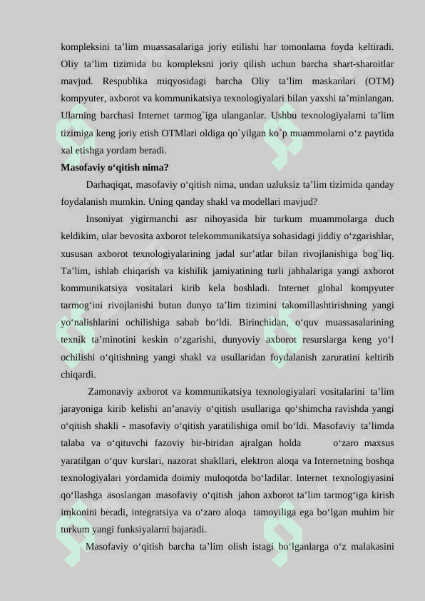 Virtual taʼlim platformalari 7