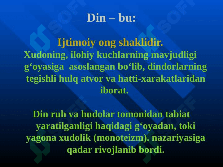 Hozirgi davrda dinning jamiyatda tutgan oʻrni va ahamiyati 2