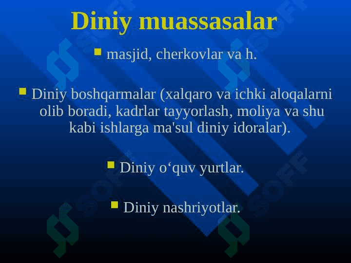 Hozirgi davrda dinning jamiyatda tutgan oʻrni va ahamiyati 4