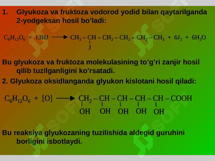 Uglevodlar va uning xossalari 4